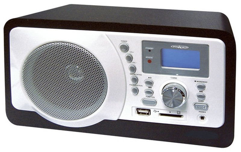 Irradio RF 41UC Портативный Цифровой Черный радиоприемник