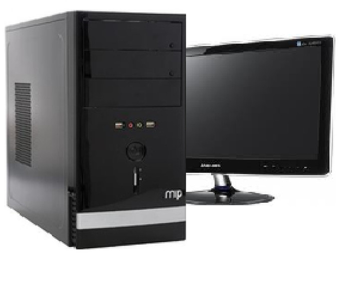 MP B2S 500GB I3 2120 64BIT 3.3GHz i3-2120 Mini Tower Black PC