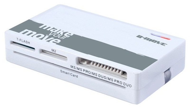 B-Move BM-CR06 USB 2.0 Белый устройство для чтения карт флэш-памяти