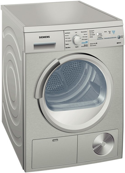 Siemens WT46E3X1FF freestanding Front-load 8kg B Grey tumble dryer