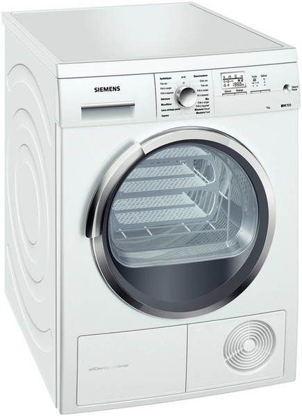 Siemens WT46W582FF freestanding Front-load 8kg A White tumble dryer