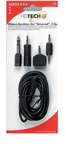 Heitech A 38 stereo Connecting-Set Universal