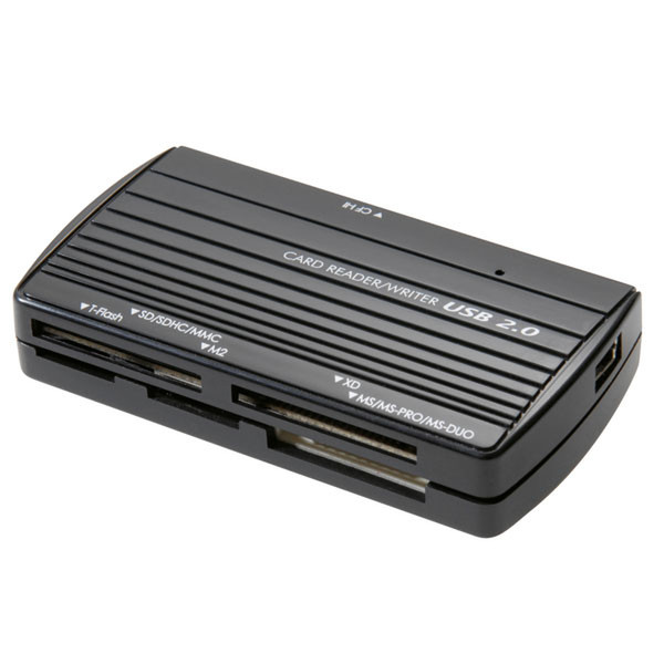 Vivanco B-RW UNI 6S1 USB 2.0 Черный устройство для чтения карт флэш-памяти