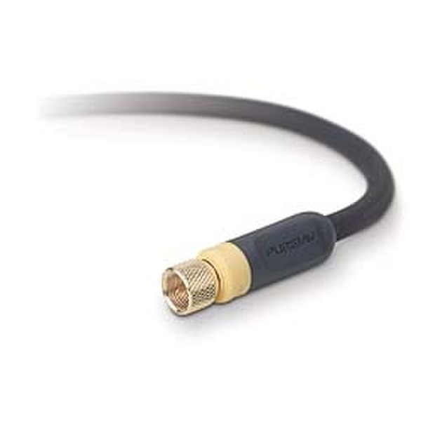 Belkin PureAV RF Coaxial 3.7м Черный коаксиальный кабель