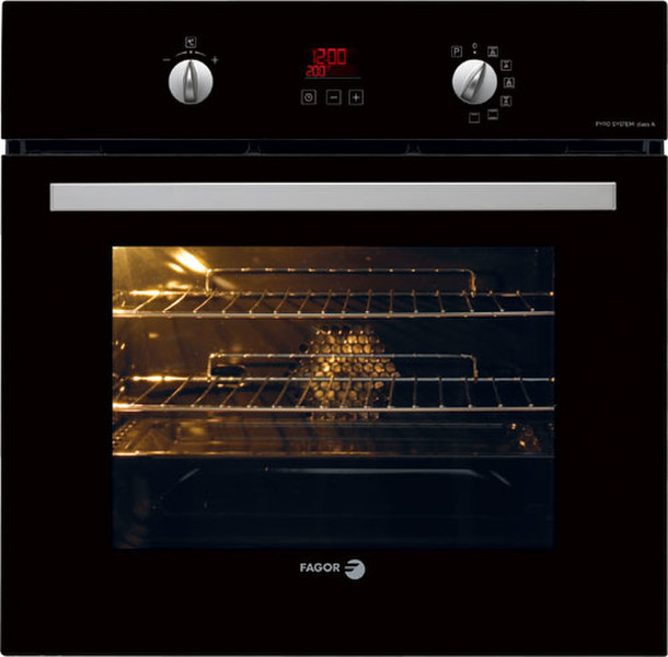 Fagor 6H-741AB Electric oven 53L 2100W A Black