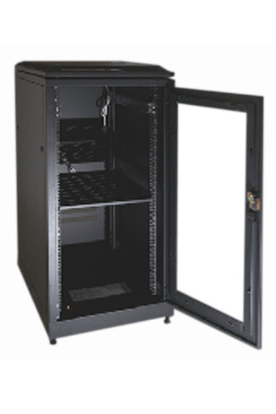 Eurocase GC6822 22U, Standing cabinet Black rack