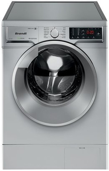 Brandt BWF184TX Freistehend Frontlader 8kg 1400RPM A+++ Edelstahl Waschmaschine