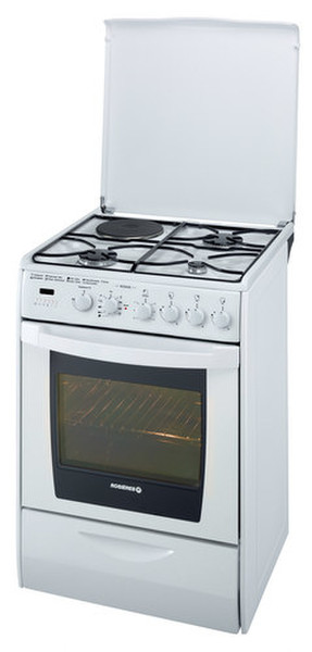 Rosieres RCM6997RB Freestanding Gas hob White cooker