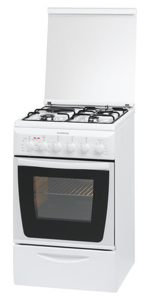 Rosieres RCM5931RB/1 Отдельностоящий Gas hob Белый кухонная плита