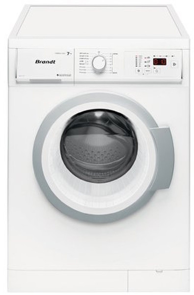 Brandt BWF174T Отдельностоящий Фронтальная загрузка 7кг 1400об/мин A++ Белый стиральная машина