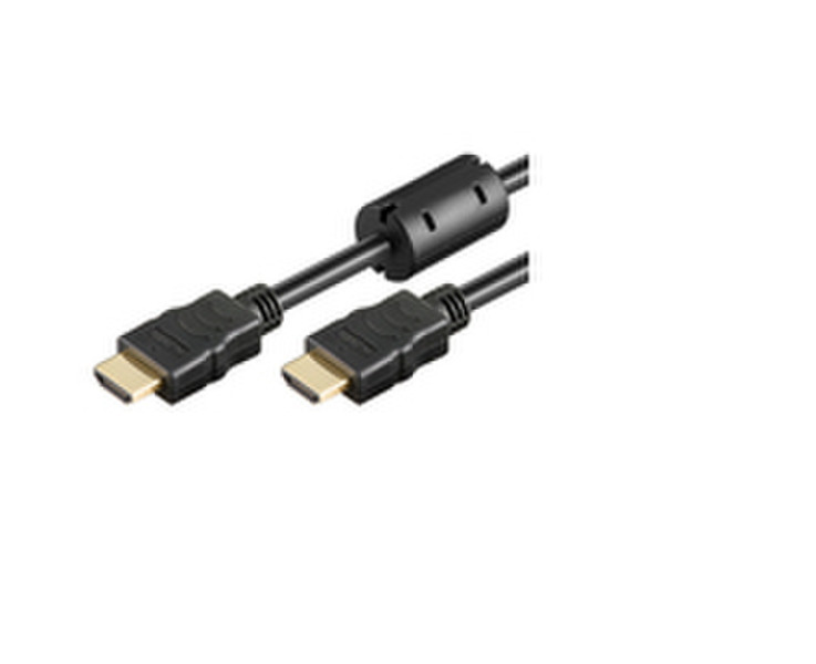 Microconnect HDMI, M-M, 15m 15m HDMI HDMI Black