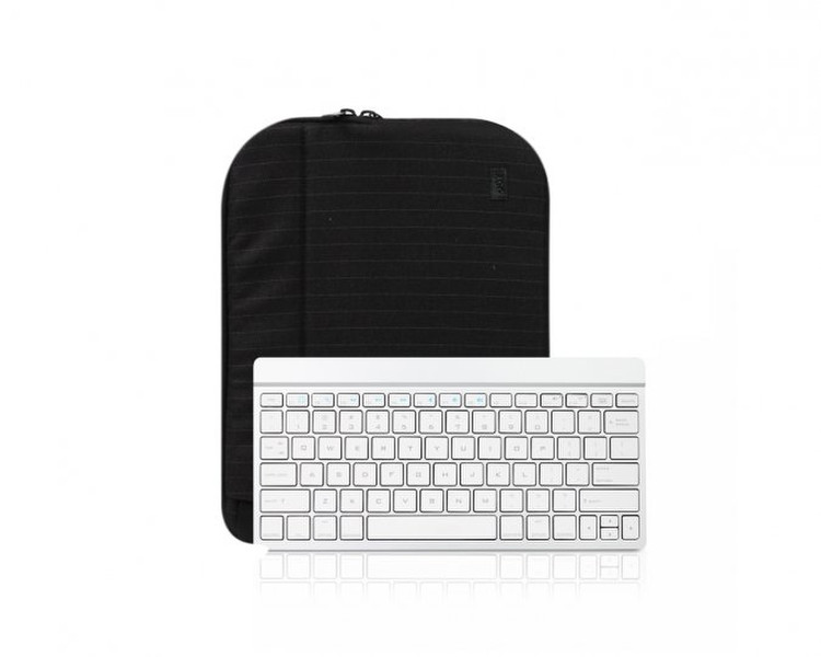 The Joy Factory AAE102KIT Bluetooth QWERTY Weiß Tastatur für Mobilgeräte