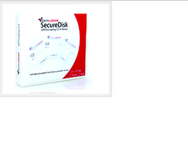 DataLocker SecureDisk DVD 4.7GB DVD-R 10Stück(e)