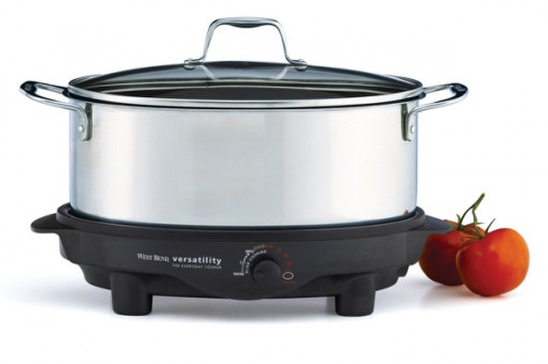 Focus Electrics 84866 270W 7L Black,Stainless steel slow cooker