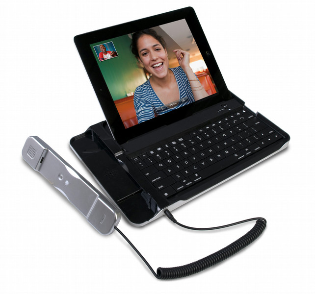 CTA Digital PAD-BKT Bluetooth Черный клавиатура для мобильного устройства