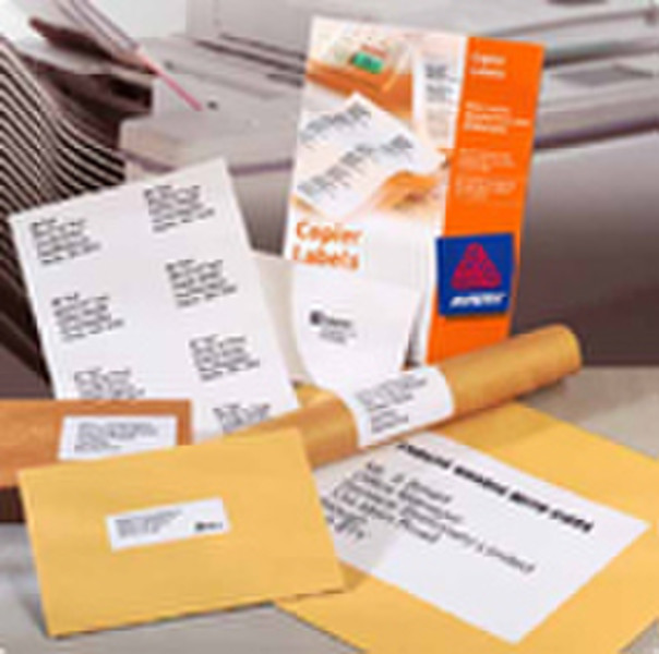 Avery Printer Labels 70x26mm (100) 3300pc(s) self-adhesive label