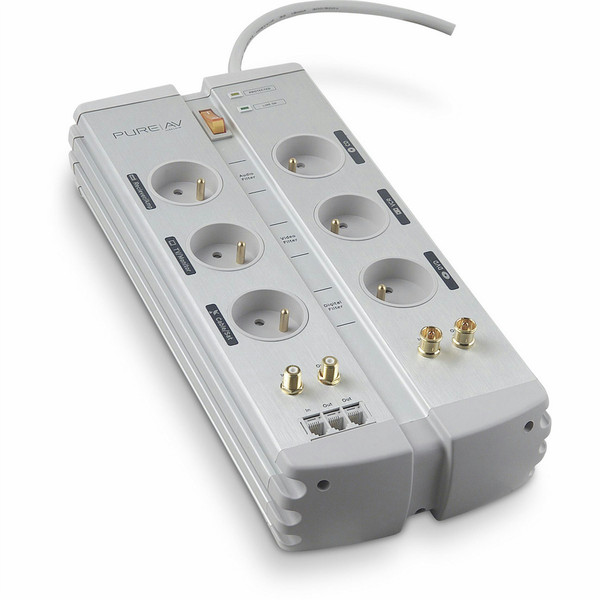 Belkin Isolator Home Theatre Surge Protector - 6 Sockets сетевой фильтр