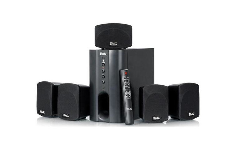 Klip Xtreme KES-640 5.1 50Вт Черный набор аудио колонок