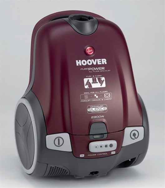 Hoover TPP 2339 Цилиндрический пылесос 3.5л 2300Вт Бордо пылесос