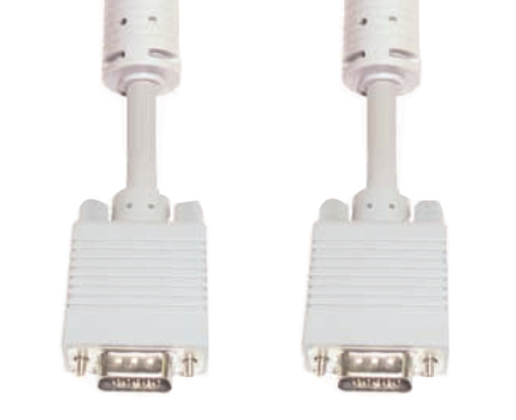 e+p HD15/HD15, 1.8m 1.8m VGA (D-Sub) VGA (D-Sub) White VGA cable