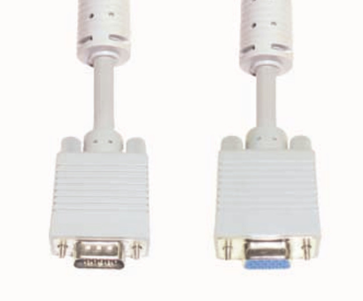 e+p HD15/HD15, 1.8m 1.8м VGA (D-Sub) VGA (D-Sub) Белый VGA кабель