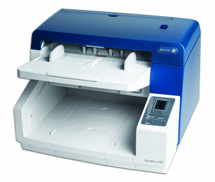 Xerox DocuMate 4790 Полистовая подача 600 x 600dpi A3 Синий, Белый