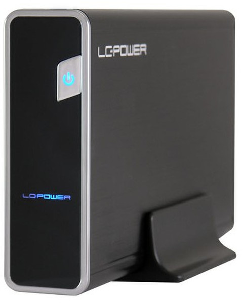 LC-Power LC-35BS3 3.5" USB powered Black storage enclosure