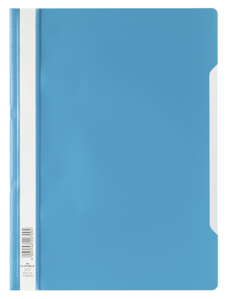 Durable 2573-07 Polypropylene (PP) Blue,Transparent folder