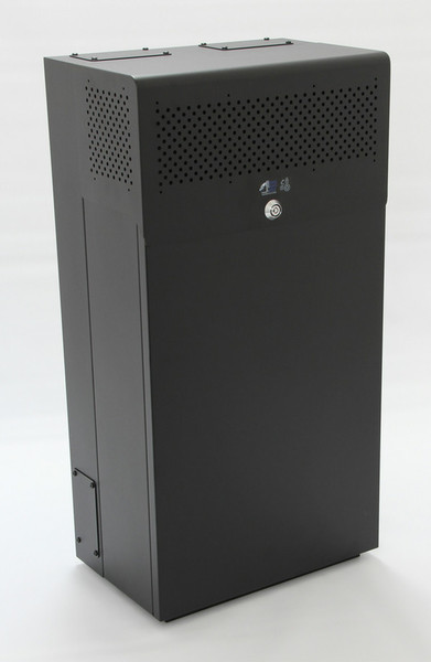 Black Hawk Labs 6U + 4U MiniRaQ Secure Black rack