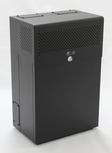 Black Hawk Labs 6U + 4U MiniRaQ Secure Black rack