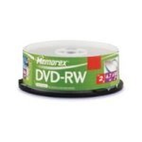 Memorex DVD-RW 4x 4.7GB, 10Pack, Cakebox