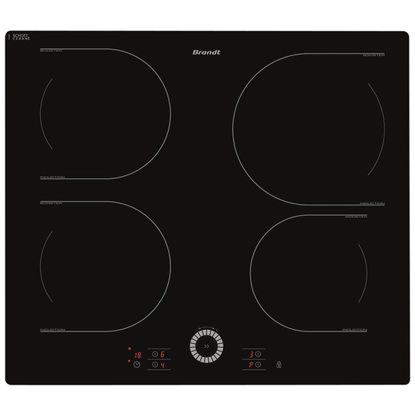 Brandt TI1022B built-in Electric induction Black hob