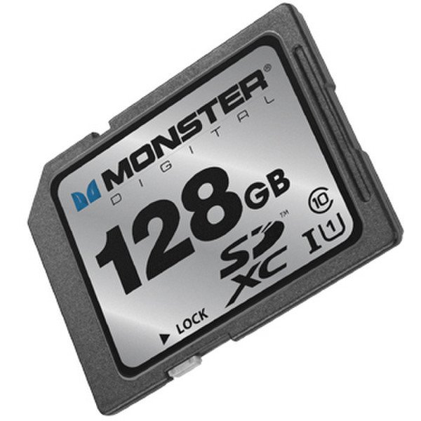 Monster Digital 128GB SDXC 128GB SDXC Klasse 10 Speicherkarte