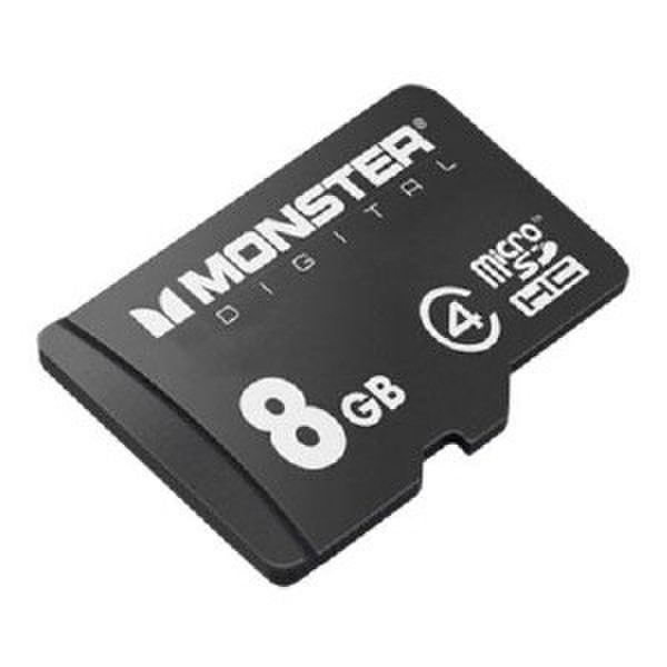 Monster Digital 8GB microSDHC 8ГБ MicroSDHC Class 4 карта памяти