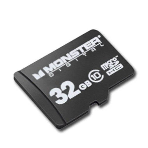 Monster Digital 32GB microSDHC 32GB MicroSDHC Class 10 memory card