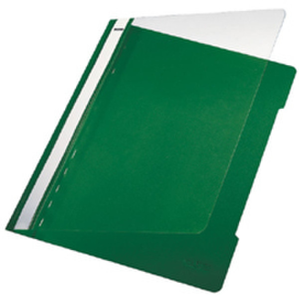 Leitz Standard Plastic File A4 PVC Green (25)