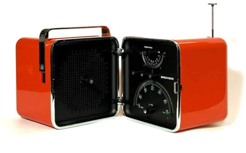 Brionvega TS522 Портативный Аналоговый Оранжевый радиоприемник