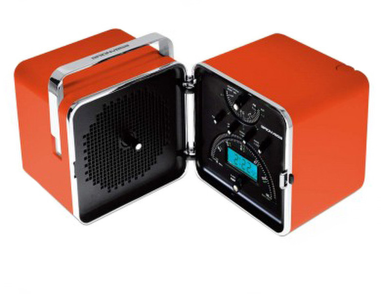 Brionvega TS522 RC Часы Аналоговый Оранжевый радиоприемник