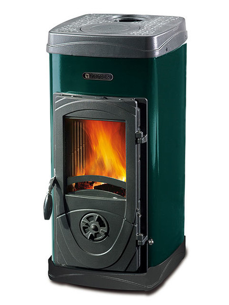 La Nordica Super Max Отдельностоящий Дрова Зеленый stove