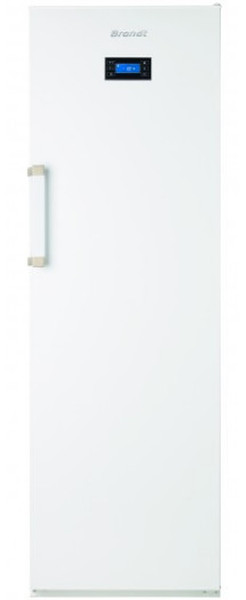 Brandt BFU282YSW Отдельностоящий Вертикальный 267л A+ Белый морозильный аппарат