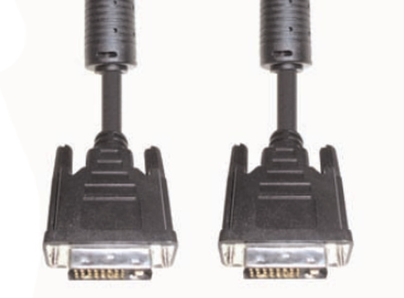 e+p DVI 2 2m DVI-D DVI-D Black DVI cable