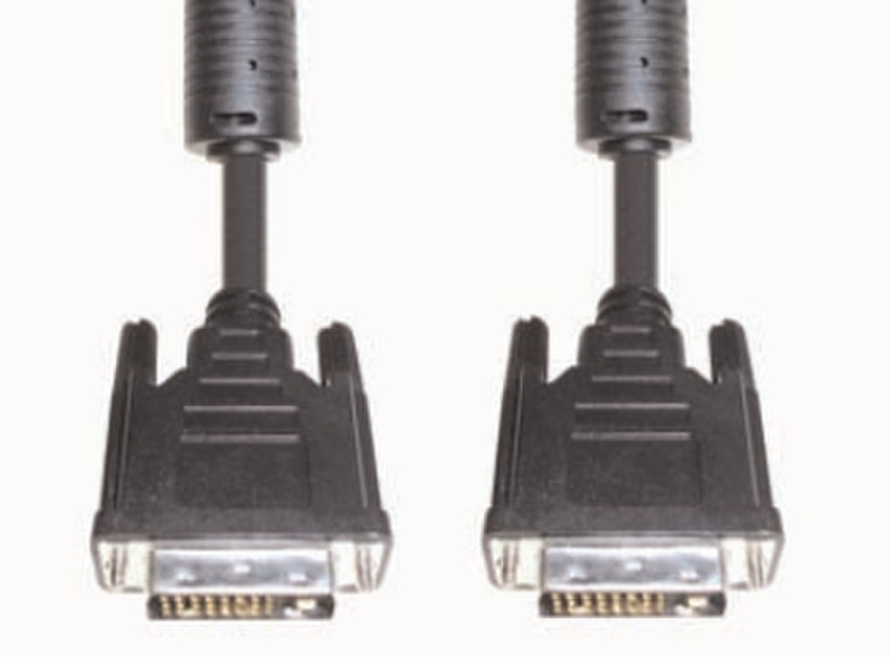 e+p DVI 2/10 10m DVI-D DVI-D Black DVI cable