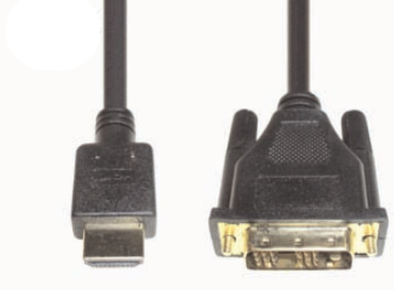 e+p HDMI 3 2м HDMI DVI-D Черный адаптер для видео кабеля