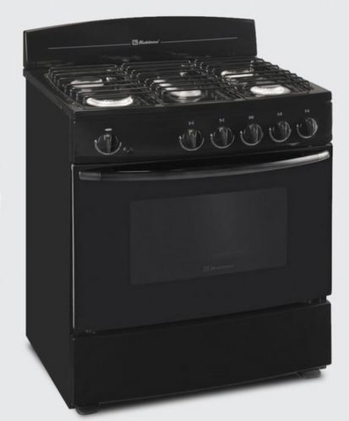 Koblenz EML1N Coral Freistehend Gas hob Schwarz