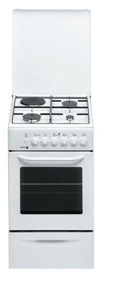 Fagor CFF1531C Отдельностоящий Combi hob B Белый кухонная плита