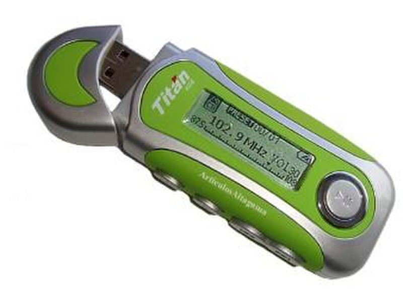 Titan 022 MP3 4GB Green