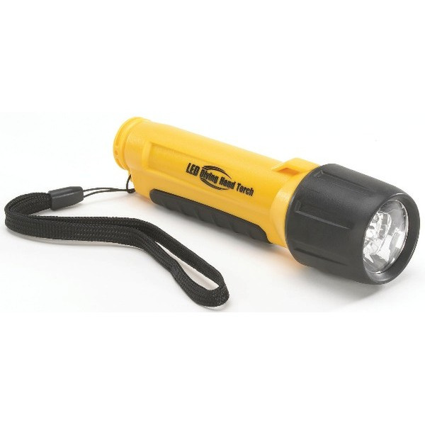 Stansport 122 Hand-Blinklicht Schwarz, Gelb Taschenlampe