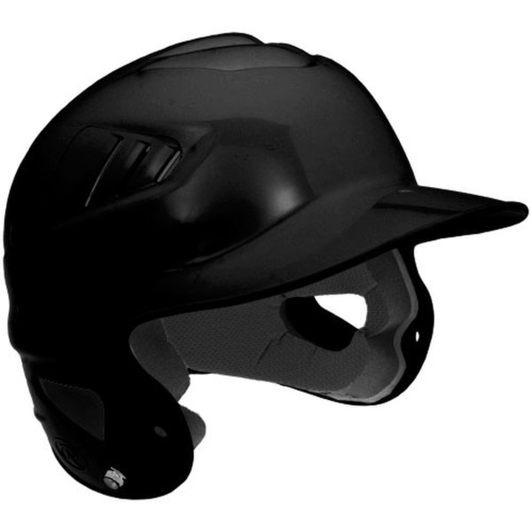 Rawlings Coolflo Unisex Plastic Black safety helmet