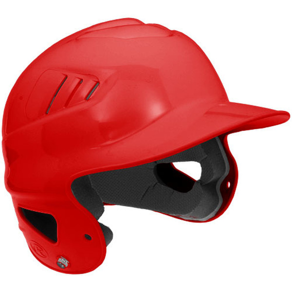 Rawlings Coolflo Unisex Plastic Red safety helmet