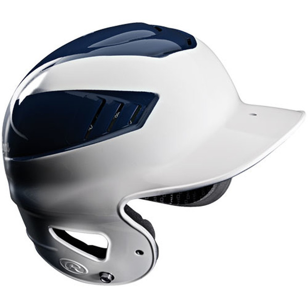 Rawlings CoolFlo Unisex ABS synthetics,Plastic Black,Navy safety helmet